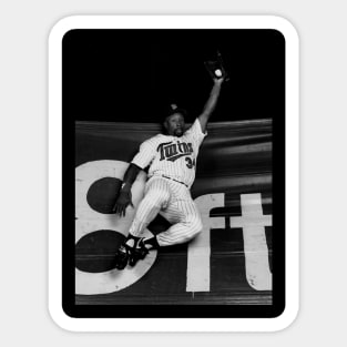 Kirby Puckett Flying Sticker